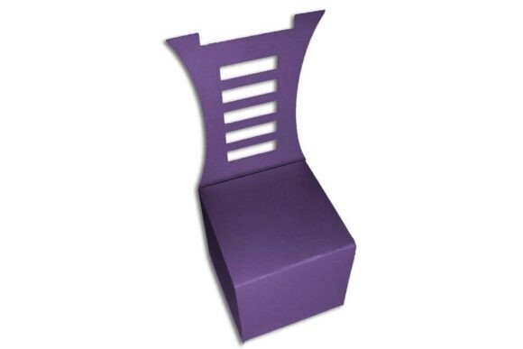 3D Miniature Chair Party Favor Treat Box