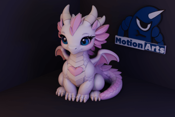 Designing Delight: How the Fluffy Dragon STL Model Bridges Fantasy and Functional 3D Printing